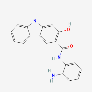 N-(2-aminophenyl)-2-hydroxy-9-methylcarbazole-3-carboxamide