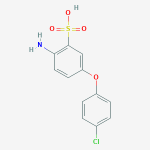 2-Amino-5-(4-chlorophenoxy)benzenesulfonic acid
