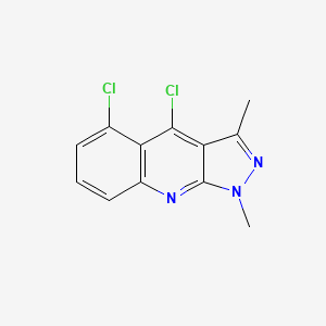 4,5-Dichloro-1,3-dimethylpyrazolo[3,4-b]quinoline