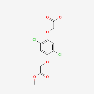 molecular formula C12H12Cl2O6 B8039969 Methyl 2-[2,5-dichloro-4-(2-methoxy-2-oxoethoxy)phenoxy]acetate 