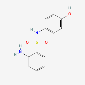 2-amino-N-(4-hydroxyphenyl)benzenesulfonamide