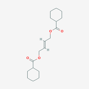 [(E)-4-(cyclohexanecarbonyloxy)but-2-enyl] cyclohexanecarboxylate