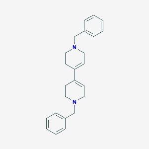 molecular formula C24H28N2 B8040245 1-benzyl-4-(1-benzyl-3,6-dihydro-2H-pyridin-4-yl)-3,6-dihydro-2H-pyridine 