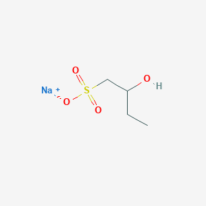molecular formula C4H9NaO4S B8040296 Sodium;2-hydroxybutane-1-sulfonate 