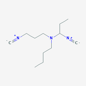 N-(1-isocyanopropyl)-N-(3-isocyanopropyl)butan-1-amine