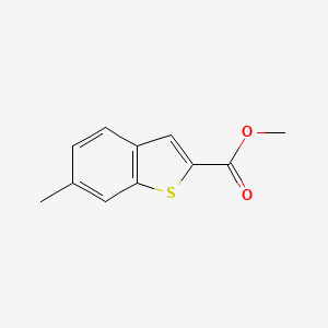 molecular formula C11H10O2S B8040744 Methyl 6-methylbenzo[b]thiophene-2-carboxylate 