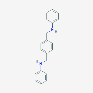 molecular formula C20H20N2 B080408 α,α'-二苯胺基对二甲苯 CAS No. 13170-62-2