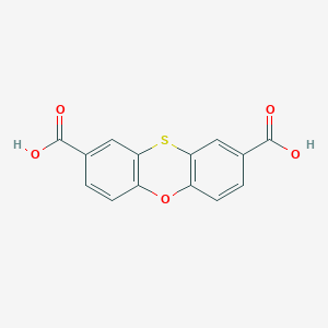molecular formula C14H8O5S B8041184 2,8-苯氧噻二甲酸 CAS No. 4667-25-8