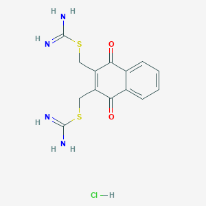 molecular formula C14H15ClN4O2S2 B8041299 CID 132988427 