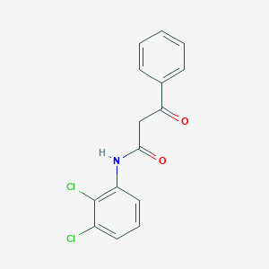 molecular formula C15H11Cl2NO2 B8041542 N-(2,3-dichlorophenyl)-3-oxo-3-phenylpropanamide 