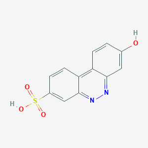 molecular formula C12H8N2O4S B8041820 8-Hydroxybenzo[c]cinnoline-3-sulfonic acid 