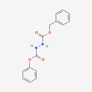 molecular formula C15H14N2O4 B8041827 benzyl N-(phenoxycarbonylamino)carbamate 