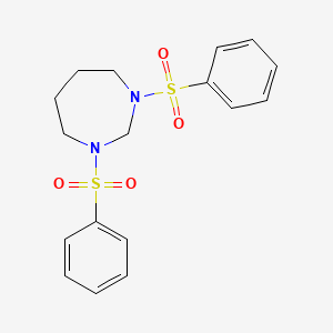 1,3-Bis(benzenesulfonyl)-1,3-diazepane