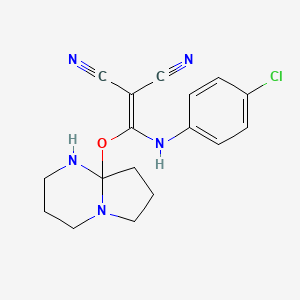 molecular formula C17H18ClN5O B8042246 CID 132988151 