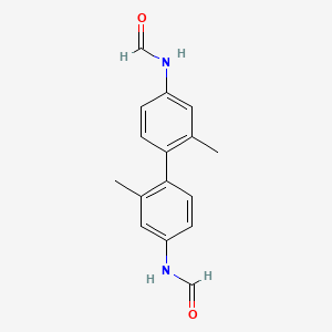 molecular formula C16H16N2O2 B8042881 N-[4-(4-formamido-2-methylphenyl)-3-methylphenyl]formamide 