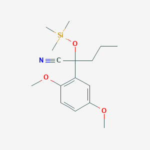 molecular formula C16H25NO3Si B8042977 CID 132989521 