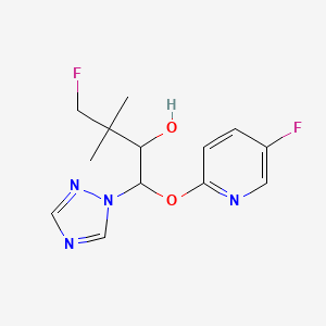 molecular formula C13H16F2N4O2 B8043177 CID 132988711 