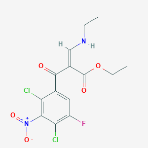 molecular formula C14H13Cl2FN2O5 B8043199 CID 15675751 