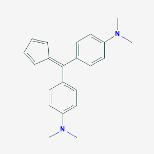 molecular formula C22H24N2 B080432 双[对-(二甲基氨基)苯基]富烯 CAS No. 14060-53-8