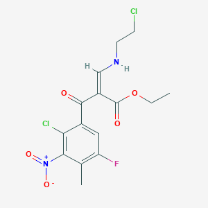 molecular formula C15H15Cl2FN2O5 B8043326 CID 124925490 