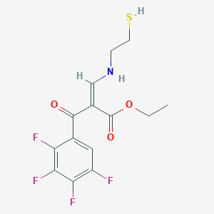 molecular formula C14H13F4NO3S B8043330 CID 124928077 