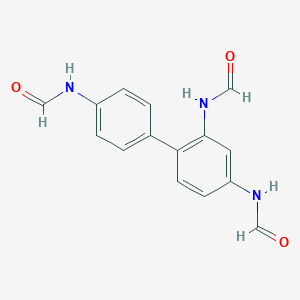 molecular formula C15H13N3O3 B8043364 N-[4-(2,4-diformamidophenyl)phenyl]formamide 