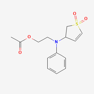molecular formula C14H17NO4S B8043367 CID 132988630 