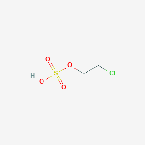 molecular formula C2H5ClO4S B8043429 Sulfuric acid mono-(2-chloro-ethyl) ester 