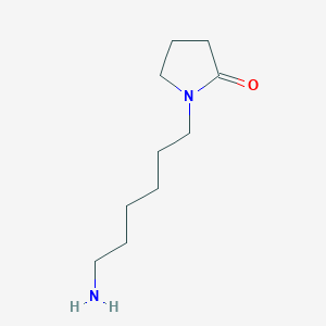 molecular formula C10H20N2O B8043445 1-(6-Aminohexyl)-2-pyrrolidinone CAS No. 34751-42-3