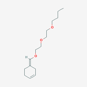 molecular formula C15H26O3 B8043550 (4Z)-4-[2-(2-butoxyethoxy)ethoxymethylidene]cyclohexene 