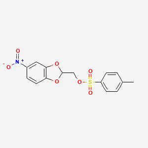 molecular formula C15H13NO7S B8043612 CID 132989071 