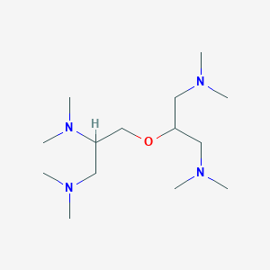 molecular formula C14H34N4O B8043935 2-[2,3-bis(dimethylamino)propoxy]-N,N,N',N'-tetramethylpropane-1,3-diamine 