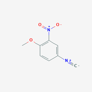 molecular formula C8H6N2O3 B8043948 4-Isocyano-1-methoxy-2-nitrobenzene 