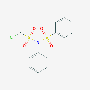 N-(chloromethylsulfonyl)-N-phenylbenzenesulfonamide