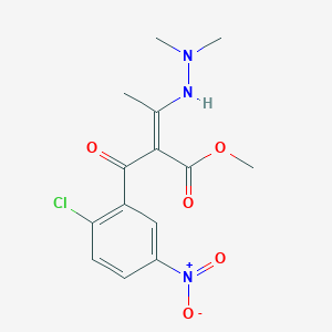 molecular formula C14H16ClN3O5 B8044205 CID 13868680 