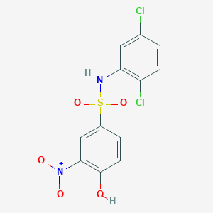 N-(2,5-dichlorophenyl)-4-hydroxy-3-nitrobenzenesulfonamide
