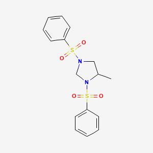 molecular formula C16H18N2O4S2 B8044219 CID 132989347 
