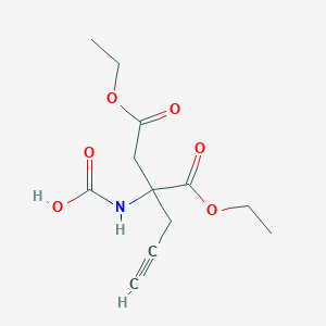 molecular formula C12H17NO6 B8044337 CID 132989360 