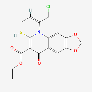 molecular formula C17H16ClNO5S B8044386 CID 124926069 