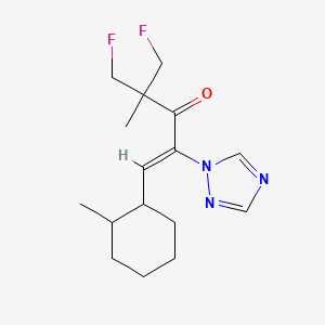 molecular formula C16H23F2N3O B8044413 CID 132988907 