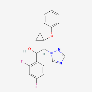 molecular formula C19H17F2N3O2 B8044592 CID 132988385 
