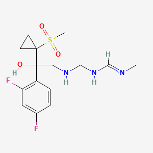 molecular formula C15H21F2N3O3S B8044594 CID 132987698 