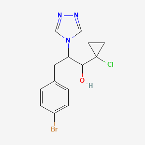 molecular formula C14H15BrClN3O B8044599 CID 132988143 