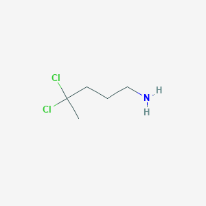 4,4-Dichloropentan-1-amine