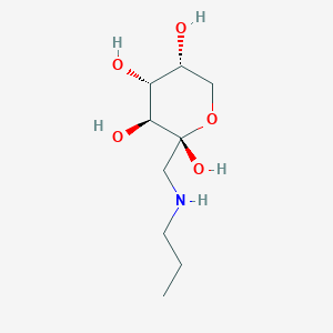 molecular formula C9H19NO5 B8044748 1-(Propylamino)-1-deoxy-beta-D-fructopyranose 
