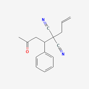 2-(1-Phenyl-3-oxobutyl)-2-allylmalononitrile