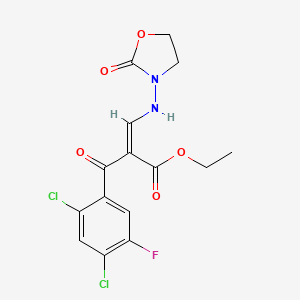 molecular formula C15H13Cl2FN2O5 B8044893 CID 124928475 