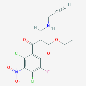 molecular formula C15H11Cl2FN2O5 B8044914 CID 124925745 