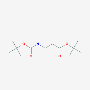 tert-Butyl 3-((tert-butoxycarbonyl)(methyl)amino)propanoate