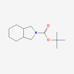 molecular formula C13H23NO2 B8045151 tert-Butyl hexahydro-1H-isoindole-2(3H)-carboxylate 